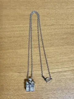 【Silver925】ネックレス ギフトボックス パヴェ ストーン 50cm