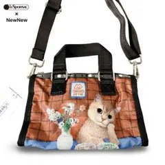 ✨新品タグ付 海外限定 レスポートサック NEWNEW 猫柄 リバーシブル