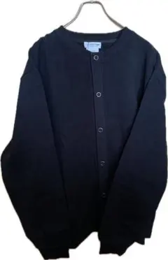 未使用。【ユニセックス】スエードライクスウェットスナップカーディガン