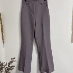 【W.W.G】グレー系 ドット,チェック柄 スラックス