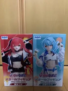 GiGO限定「ぶいすぽっ！」 スケールフィギュアセット 猫汰つな　白波らむね