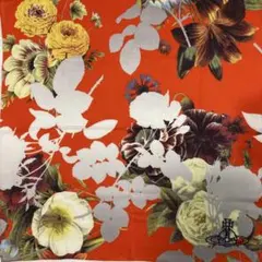 ヴィヴィアン ウエストウッド ハンカチ　花柄　オーブ
