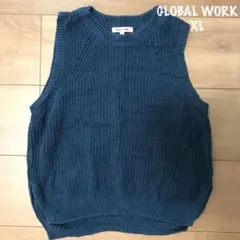 GLOBAL WORK ニットベスト