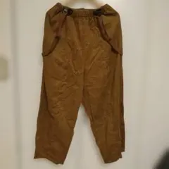 サスペンダー カジュアルパンツ