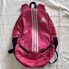 adidas ピンク ドット柄 リュック