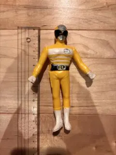 スーパー戦隊ヒーロー デンジイエロー ソフビ
