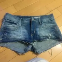 H&M デニムショートパンツ