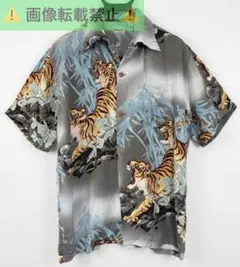 SUN SURF 東洋 TIGER BAMBOO アロハシャツ S - メルカリ