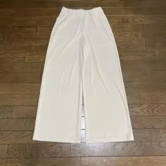 クレープジャージーストレートパンツ