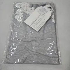 アンティカ　バックレース付きロンTシャツ　未使用　Mサイズ　グレー色のサムネイル
