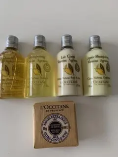 ロクシタン　シトラス　シャンプー・コンディショナー・ボディソープ石鹸セット