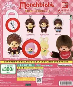 モンチッチめじるしチャーム 2個セット