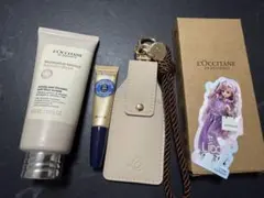 ロクシタン　まとめ売り　ヘアミルク，ネイルオイル，ハンドクリームケース