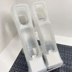 【動作確認済】Wii WiiU リモコン モーションプラス ホワイト2個セットa