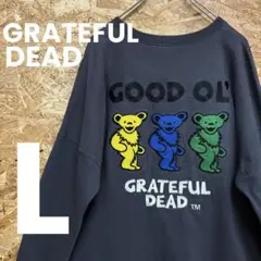 GRATEFUL DEAD 2008年製 ブラック長袖カットソー デッドストック 