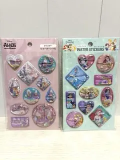 ウォーターシール　ディズニー　オイスター　プリンセス　セリア　シール