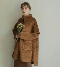 OLUN きりまる　ルーズベーシックモールジャケット　ノベルティ　バレッタ ウエーブバレッタ（5-0441-9-15-404）｜NOLLEY'S(ノーリーズ