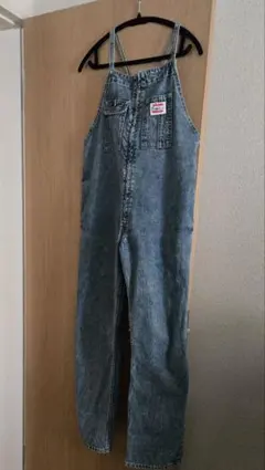 デニムブルー オーバーオール サロペット