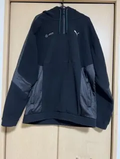 メルセデスベンツPuma フード付きパーカー ブラック