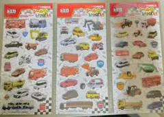 トミカ　 ミニカー　 ステッカー　 3枚セット