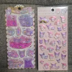 ☆新品未開封☆キラキラ　ウォーターシールセット　マイメロ　クロミ