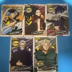 ヒーローズチップス 3 カード5枚セット