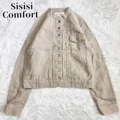 まぁみん様専用　Sisisi Comfort リネン 100% ツイルジャケット