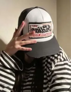 メッシュキャップ　アメカジ　古着　HIPHOP