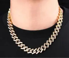 ジルコニア マイアミキューバン 喜平チェーン ブレスレット 70㎝ 15mm