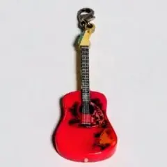 Mr.Children ミスチル ミニチュアギターチャーム キーホルダー レッド