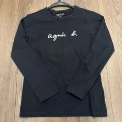 アニエスベー　黒ロンT