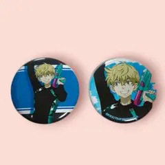 東京リベンジャーズ　松野千冬　缶バッチ　タワレコ　ウォーターガン　2点セット