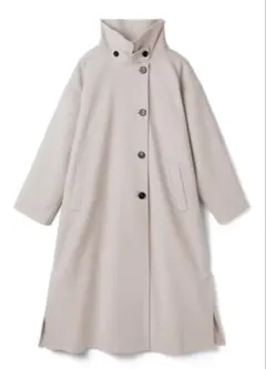 GRL スタンドカラーフェイクウールコート【k9048x】