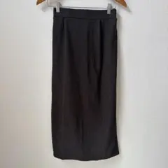 ロング タイトスカート ブラックのサムネイル