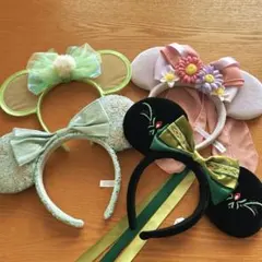 ④ファンタジースプリングス　カチューシャ　４種類