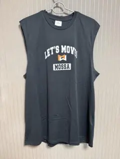Mossa 黒 タンクトップ 3L LET'S MOVE!