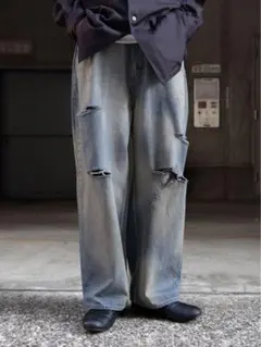 MAATEE&SONS】26SSDENIM FLAIR INDIGO - メルカリ