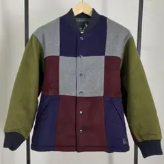 go slow caravan シャギー ウール パッチワーク サーコート