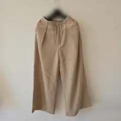 コーデュロイ ワイドパンツ