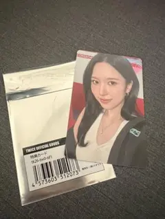 twice ポップアップ　特典トレカ　ミナ