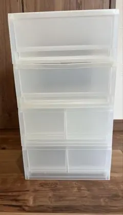 無印良品 ポリプロピレン 小物収納ケース 中 ４個セット