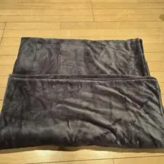 ボア掛け布団カバー　シングル　150×210 濃グレー