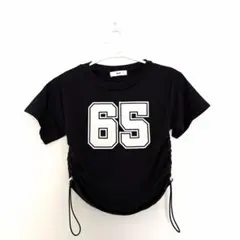 WEGO 半袖 Tシャツ ブラック ナンバーロゴのサムネイル