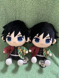 鬼滅の刃 ぬいぷりけ おすわりBIGぬいぐるみ 竈門炭治郎、冨岡義勇