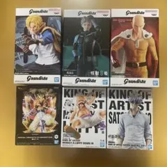 人気アニメ未開封フィギュア6点セット‼️