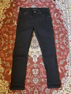 ヌーディージーンズ　リーンディーン　ブラック　W29 L30