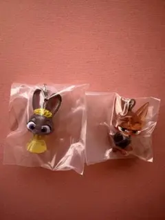ズートピア2 めじるしアクセサリー ジュディ ニック 2個セット
