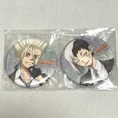 Dr.STONE 缶バッチ 石神千空 あさぎりゲン アニメイト　限定特典