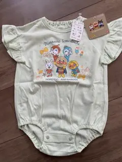 バースデイ　アンパンマン フリル袖ロンパース 70サイズ 新品