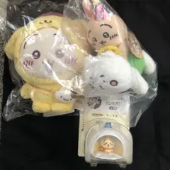 ちいかわエニマイくじ　ぴーぽぽ　サンリオコラボ　うさぎ　まとめ売り　　3点